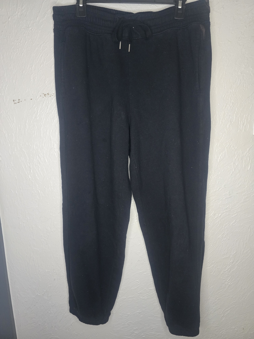 Aerie Black Jogger Sweatpants Size Large Cozy Lounge Athleisure